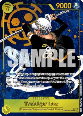 Trafalgar Law OP10-119 card