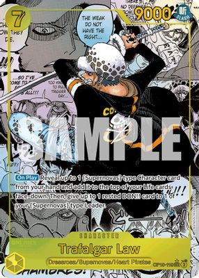 Trafalgar Law OP10-119 card