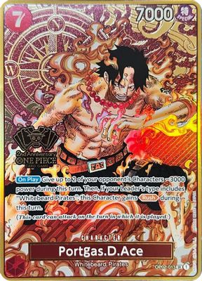 Portgas.D.Ace OP02-013 card