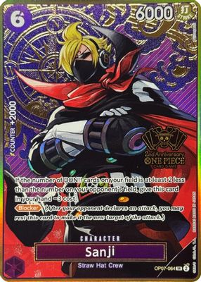 Sanji OP07-064 card