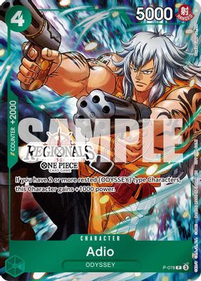 Adio P-078 card