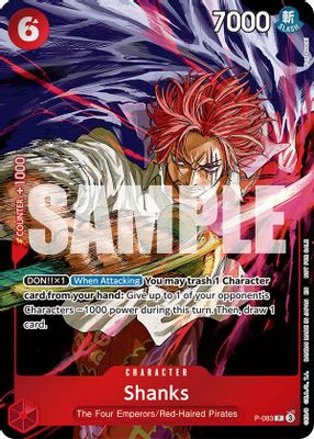 Shanks P-083 card