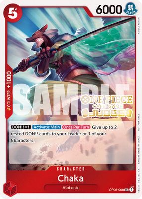 Chaka OP05-008 card