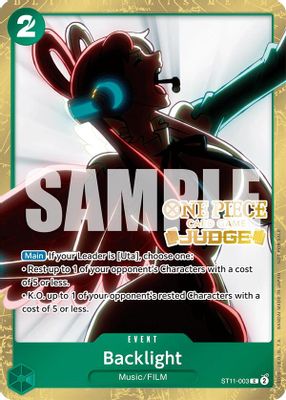 Backlight ST11-003 card