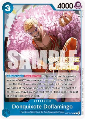 Donquixote Doflamingo OP07-048 card