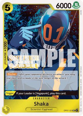 Shaka OP07-101 card