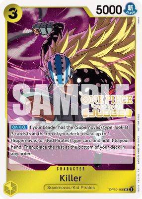 Killer OP10-106 card