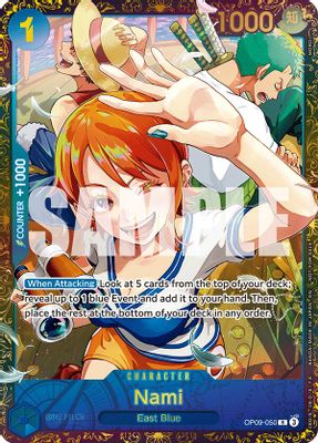 Nami OP09-050 card