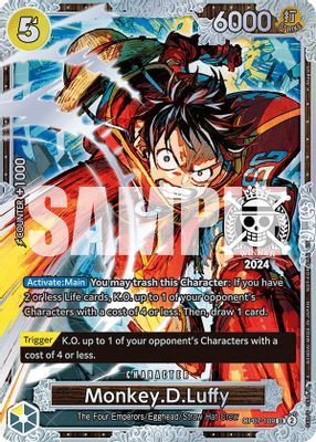 Monkey.D.Luffy OP07-109 card