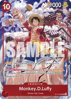 Monkey.D.Luffy ST10-006 card