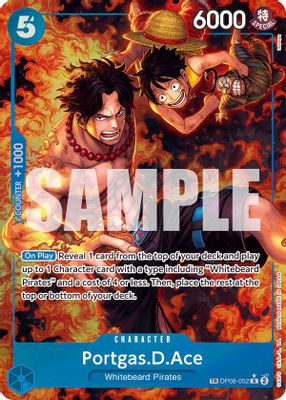 Portgas.D.Ace OP08-052 card