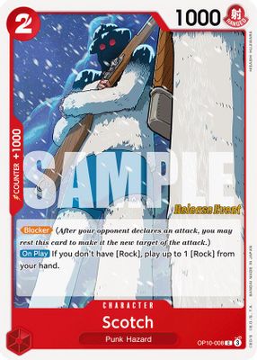 Scotch OP10-008 card