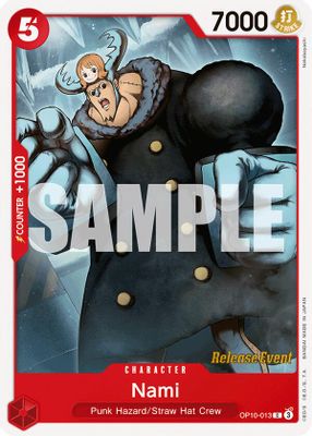 Nami OP10-013 card