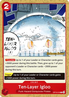 Ten-Layer Igloo OP10-018 card