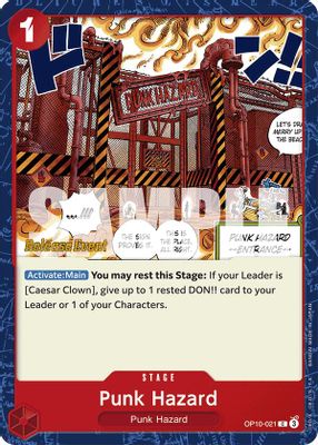 Punk Hazard OP10-021 card