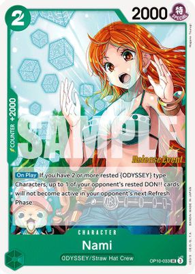 Nami OP10-033 card