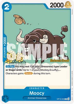 Moocy OP10-043 card