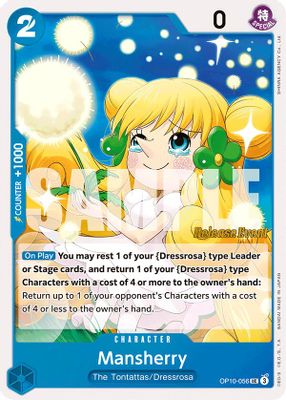 Mansherry OP10-056 card