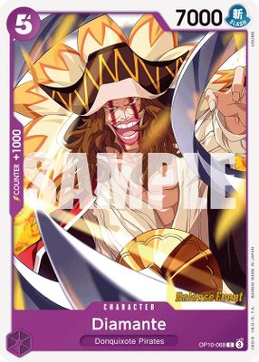 Diamante OP10-068 card
