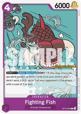 Fighting Fish OP10-069 card