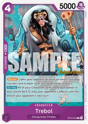 Trebol OP10-070 card