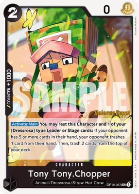 Tony Tony.Chopper OP10-087 card