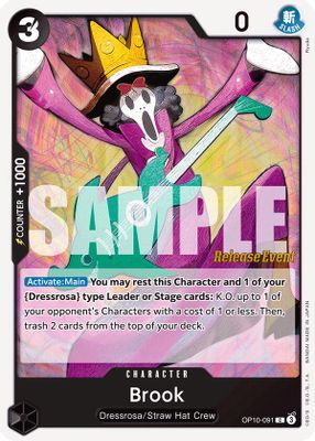 Brook OP10-091 card
