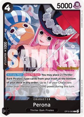 Perona OP10-092 card