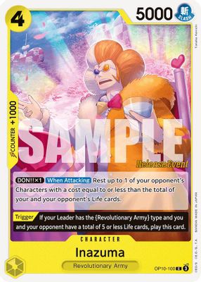 Inazuma OP10-100 card