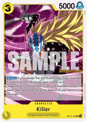 Killer OP10-106 card