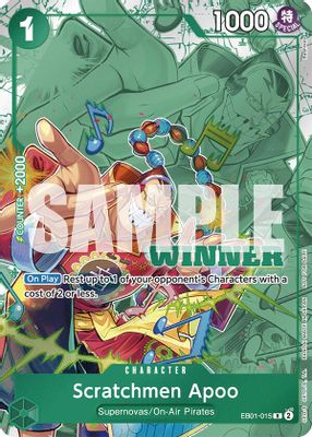 Scratchmen Apoo EB01-015 card