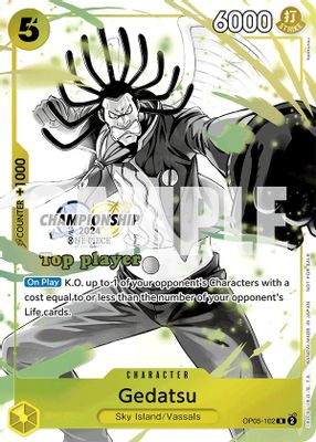 Gedatsu OP05-102 card