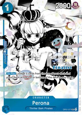 Perona OP01-077 card