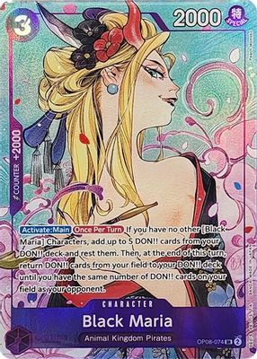 Black Maria OP08-074 card