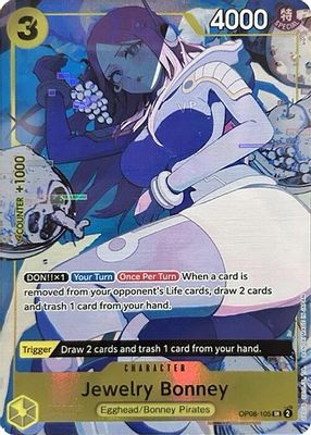 Jewelry Bonney OP08-105 card
