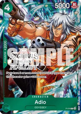 Adio P-078 card