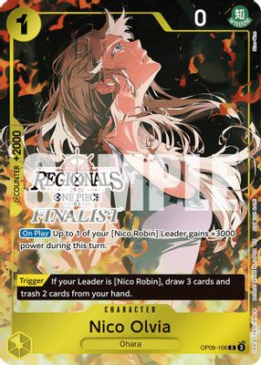 Nico Olvia OP09-106 card