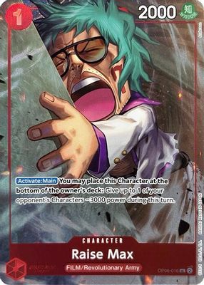 Raise Max OP06-016 card