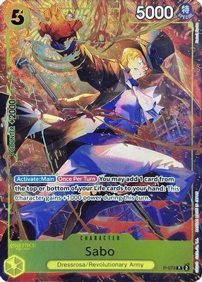 Sabo P-073 card