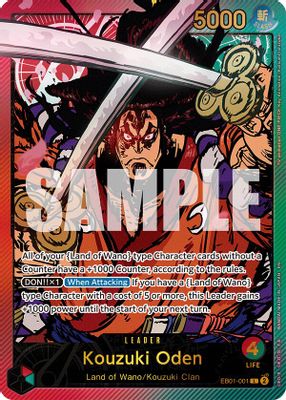 Kouzuki Oden EB01-001 card