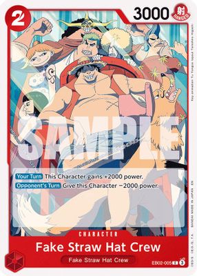 Fake Straw Hat Crew EB02-005 card