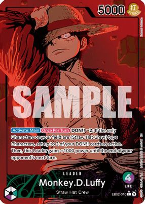 Monkey.D.Luffy EB02-010 card