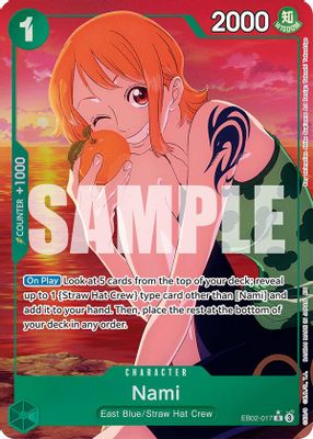 Nami EB02-017 card
