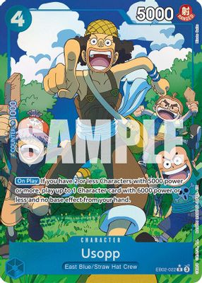 Usopp EB02-022 card