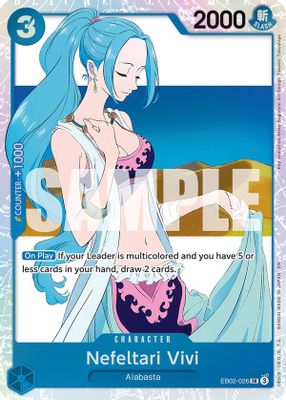 Nefeltari Vivi EB02-026 card