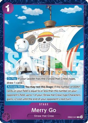 Merry Go EB02-041 card