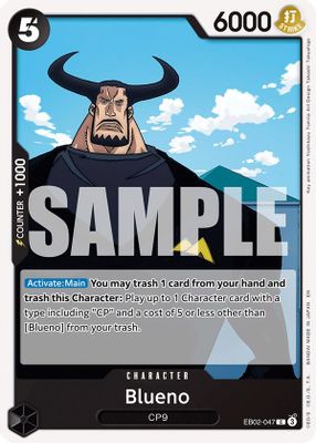 Blueno EB02-047 card