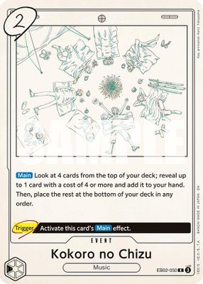 Kokoro no Chizu EB02-050 card