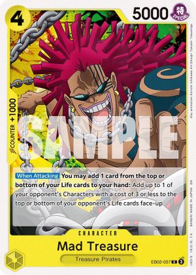 Mad Treasure EB02-057 card