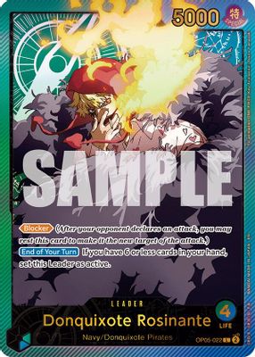 Donquixote Rosinante OP05-022 card